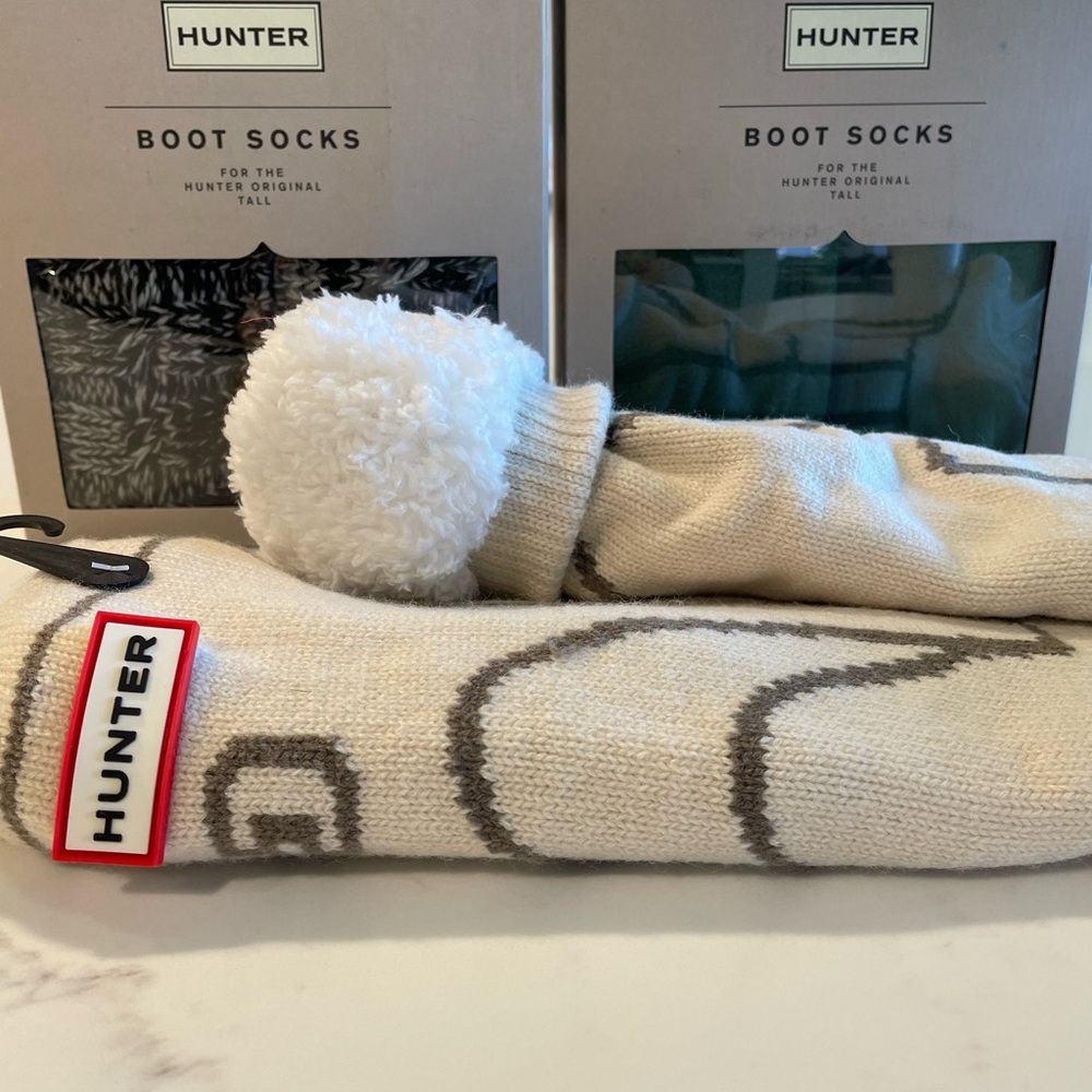 Hunter Boot socks NWT - 3 pair